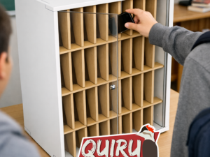 organizador de celulares para sala de clases